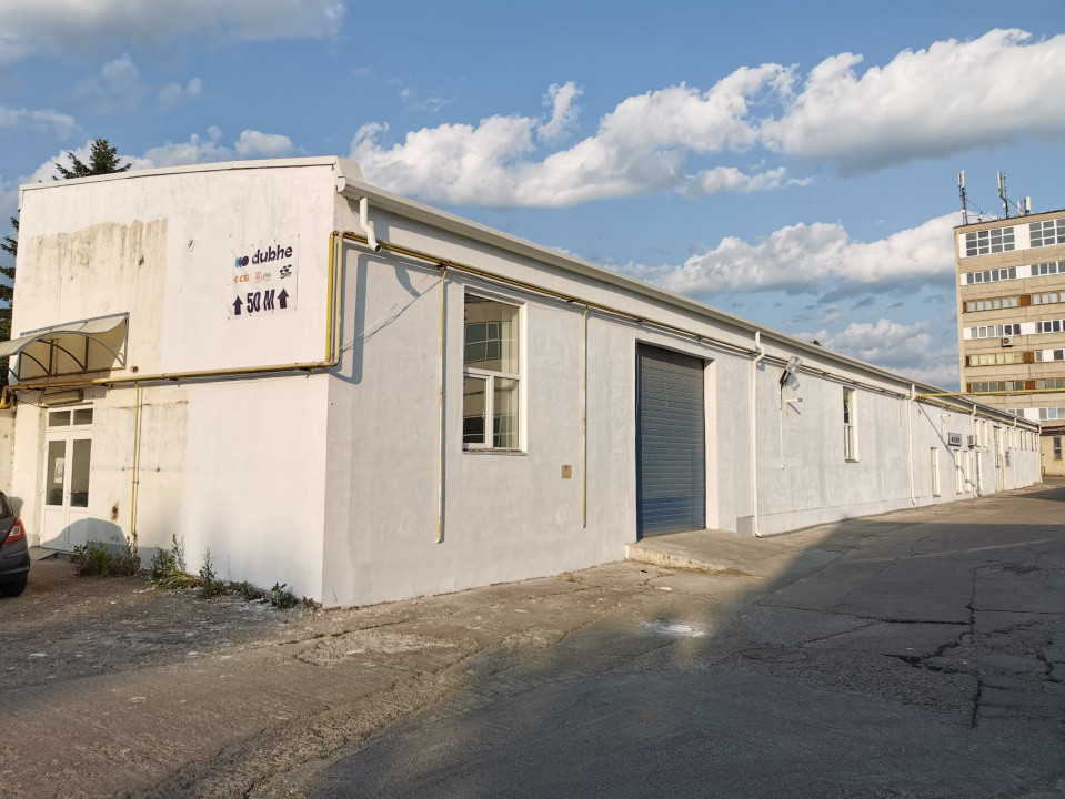 Hală industrială, spațiu depozitare, atelier producție, showroom, 240 mp, Sibiu