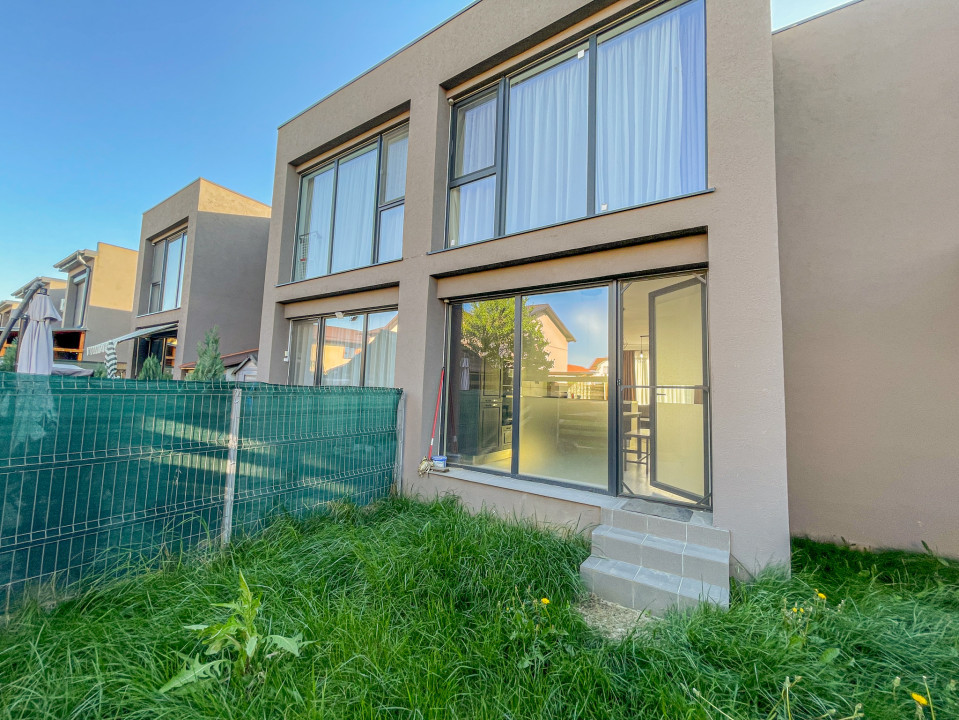 Casa insiruita, 3 camere, 2 bai, curte - Comision 0%, Sanpetru