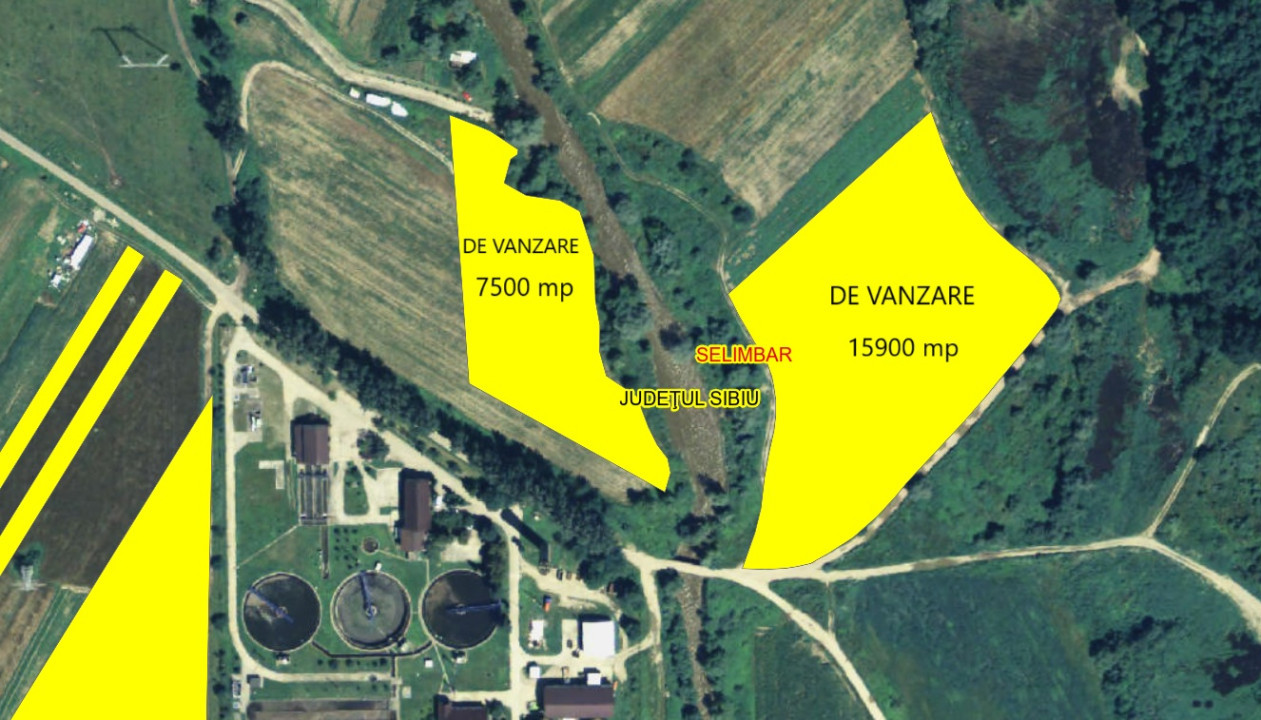 Teren extravilan arabil, 7500mp, Mohu-Bungard, statia epurare, comision 0%
