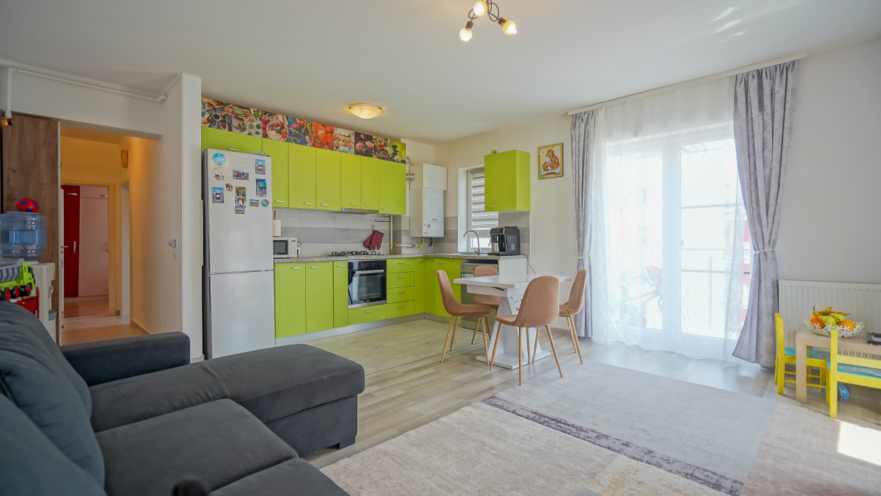 REZERVAT - Apartament cu 3 camere, mobilat - Maurer Residence