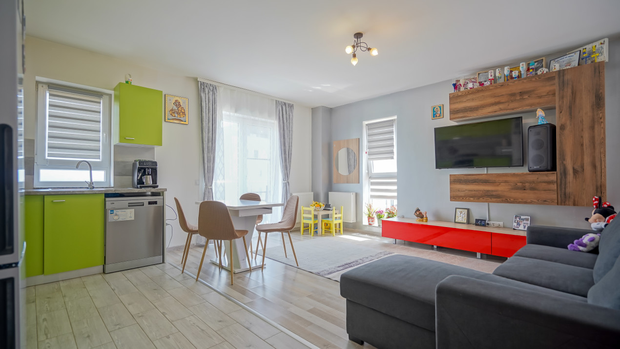 REZERVAT - Apartament cu 3 camere, mobilat - Maurer Residence