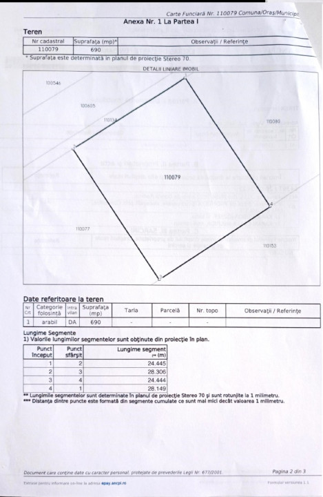 str. Margaretei, Vetiș, Satu Mare 447355 Teren Construcții 