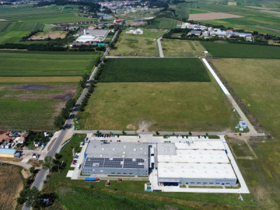Teren industrial constructie hale, depozite, spatii servicii, parc logistic