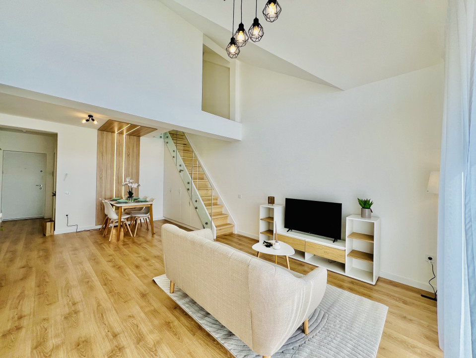 Penthouse 2 camere -  2 băi