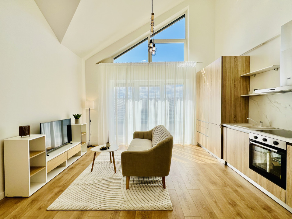 Penthouse 2 camere -  2 băi