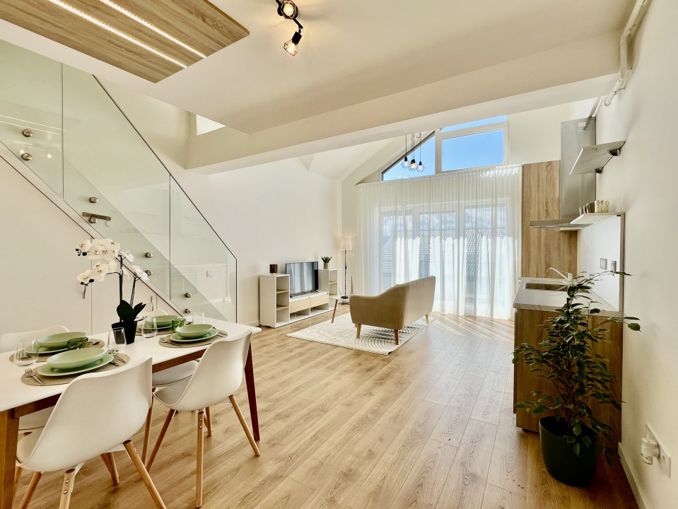 Penthouse 2 camere -  2 băi