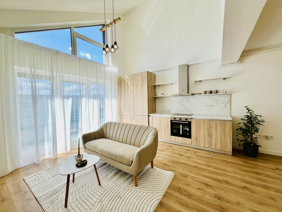 Penthouse 2 camere -  2 băi