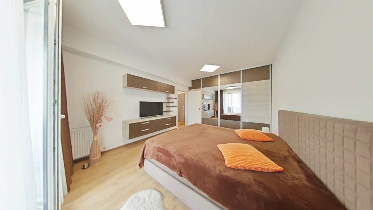  REZERVAT! Apartament 2 cam -Locuință Elegantă 52 mp în Complex Qualis, Brașov