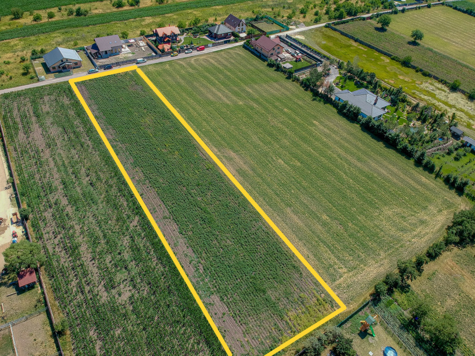 REZERVAT. Teren Generos de 3500 mp în Sânpetru – Ideal pentru Dezvoltare 