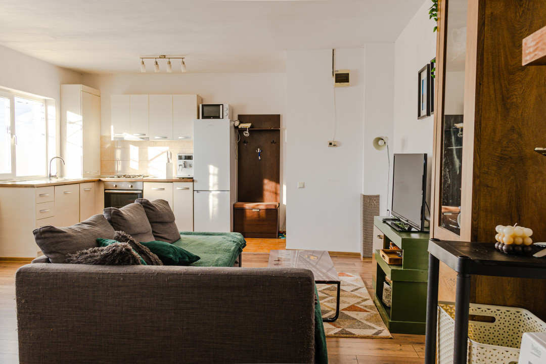 Apartament tip mansardă, 4 camere, pe 2 niveluri - Terezian, Sibiu