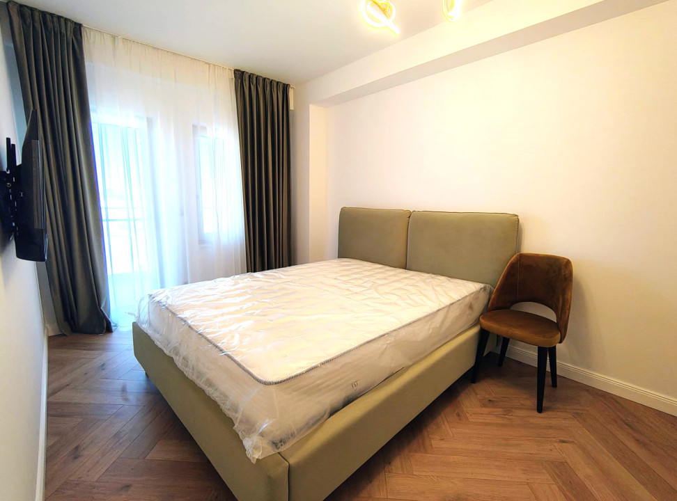 Apartament central, loc de parcare, mobilat si utilat modern