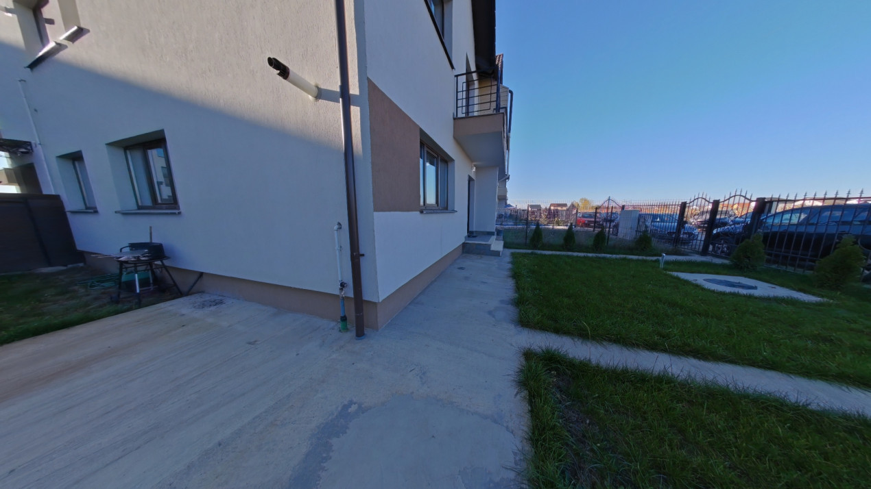 Apartament 2 camere, la casă, cu grădina proprie - Sânpetru