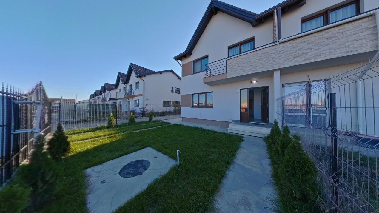 Apartament 2 camere, la casă, cu grădina proprie - Sânpetru