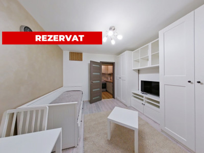 REZERVAT - Garsonieră cochetă - mobilată și utilată - Strada 13 Decembrie
