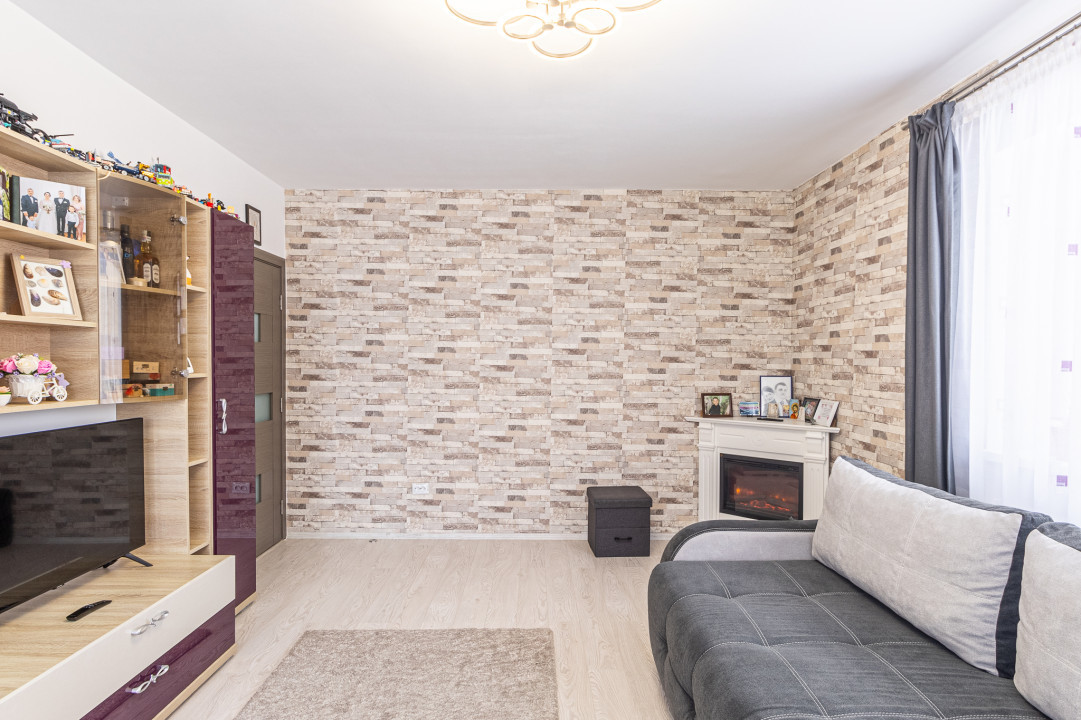 Apartament 2 camere, Etaj 1, Decomandat, 63 mp utili
