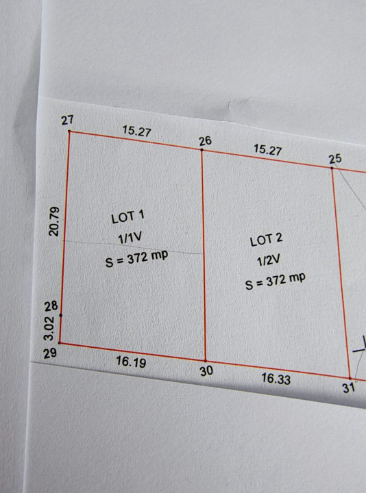 Oportunitate! Teren unic, strada privata de case, Carcea, cu contoare