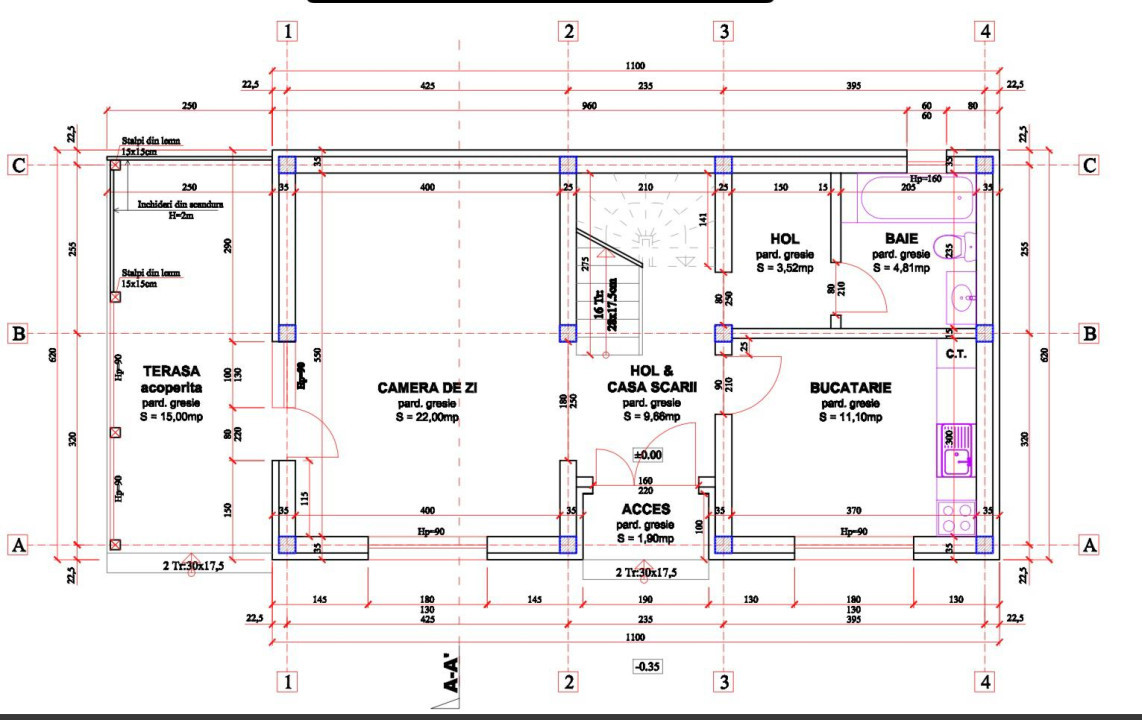 Casa P+1, 123mp utili, Carcea, zona Pelendava, Ford