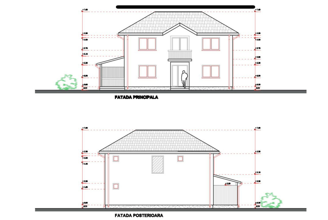Casa P+1, 123mp utili, Carcea, zona Pelendava, Ford