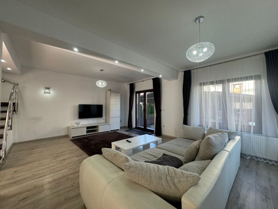 Casa tip duplex - 4 camere - cu grădină si loc de grătar - Selimbar