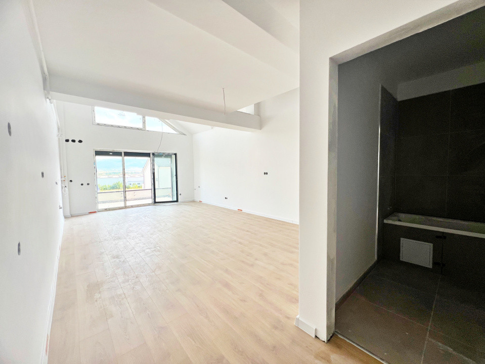 Apart. cu 2 cam. pe două nivele, cu logie. Vilă design modern în Cristian-Sibiu 