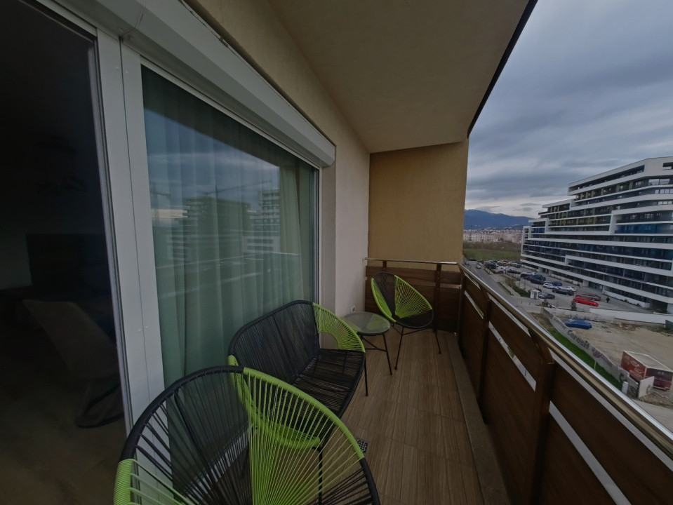 Apartament modern de inchiriat cu boxa, Urban Tractorul, Brasov COMISION 0%