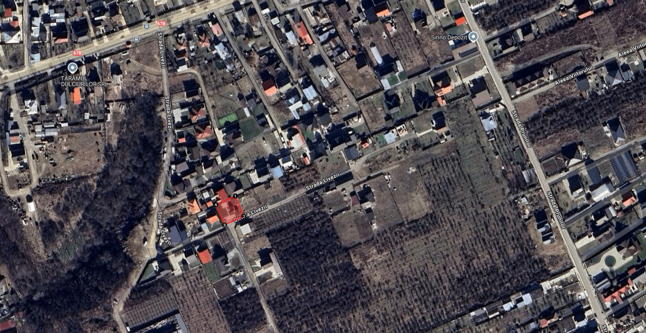 Teren de vânzare în zona Trivale Platou – 481 mp