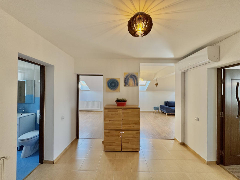 Apartament 3 camere - 2 bai -  zona liniștită – etaj 2 - Sibiu