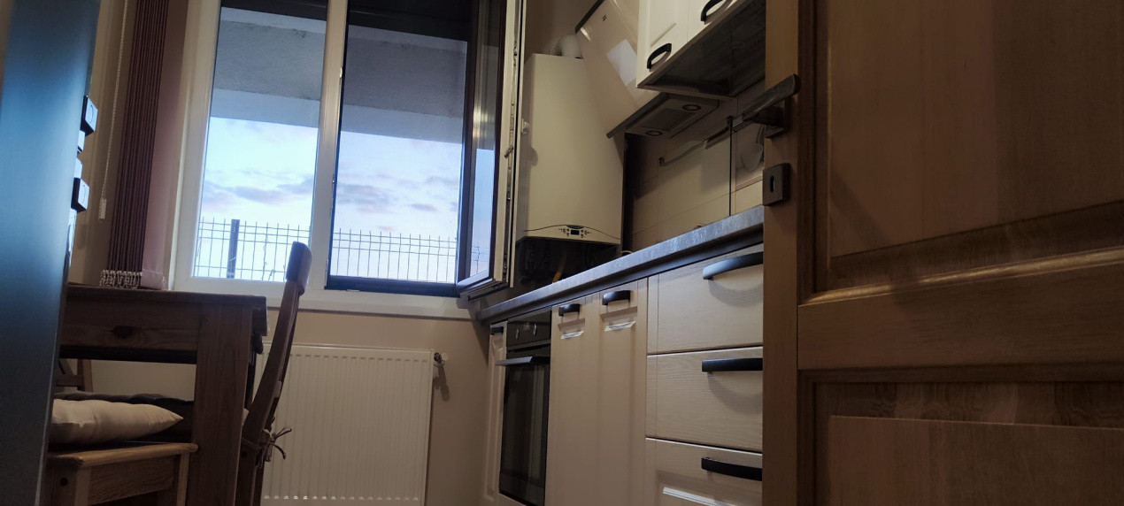 Apartament 2 camere complet mobiliat in bloc nou 