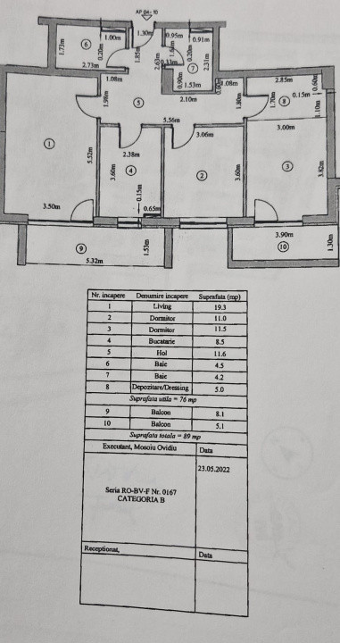 Apartament modern, 3 camere – Urban Plaza– 0% comision