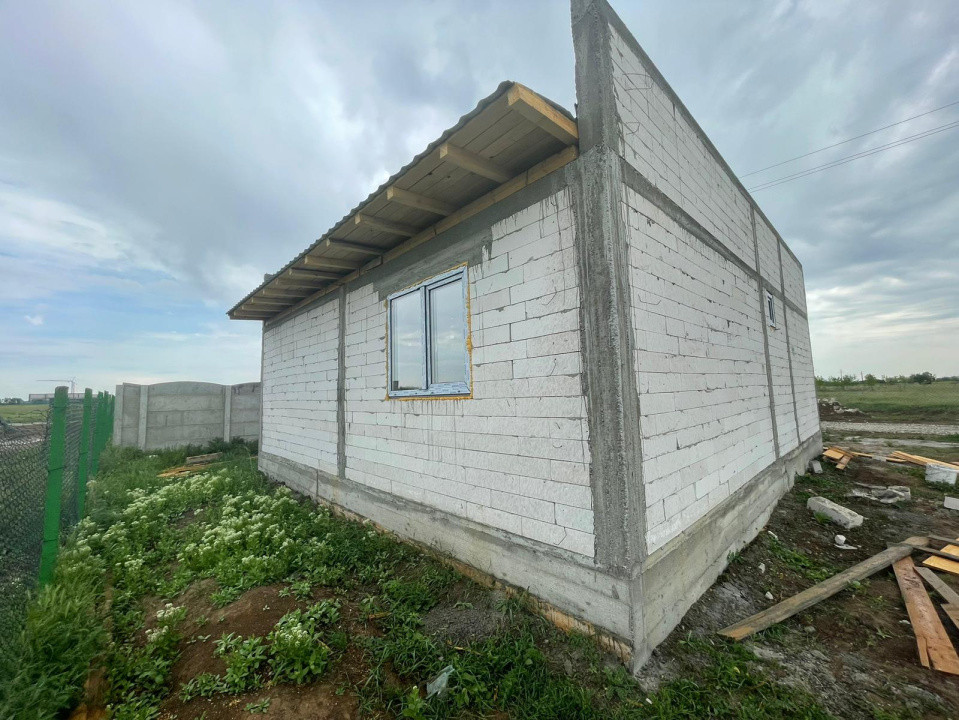 Casa in constructie, Carcea