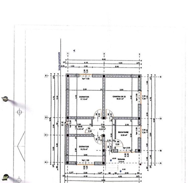 Casa in constructie, Carcea