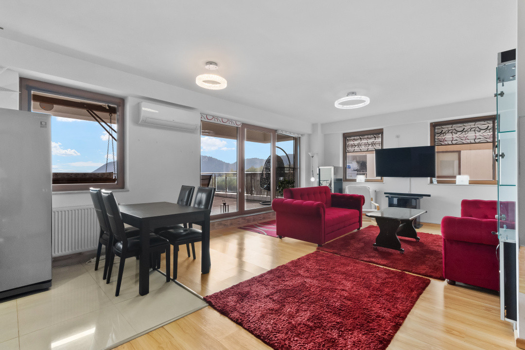 EXCLUSIVITATE – Apartament cu 3 camere și terasă panoramică în Seasons Residence