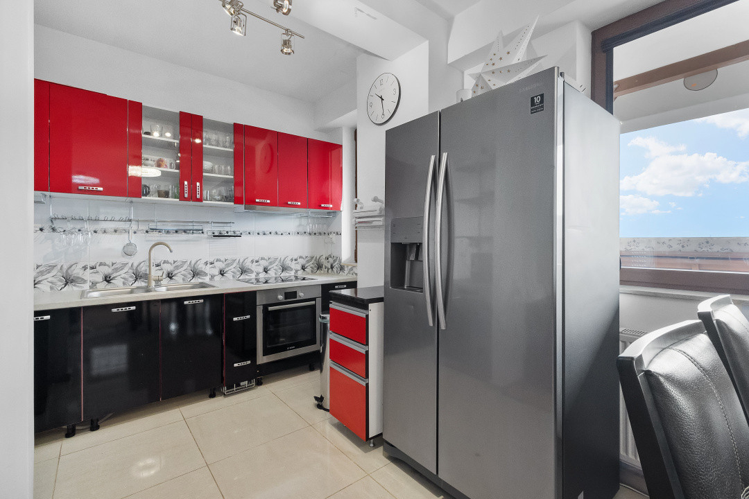 EXCLUSIVITATE – Apartament cu 3 camere și terasă panoramică în Seasons Residence