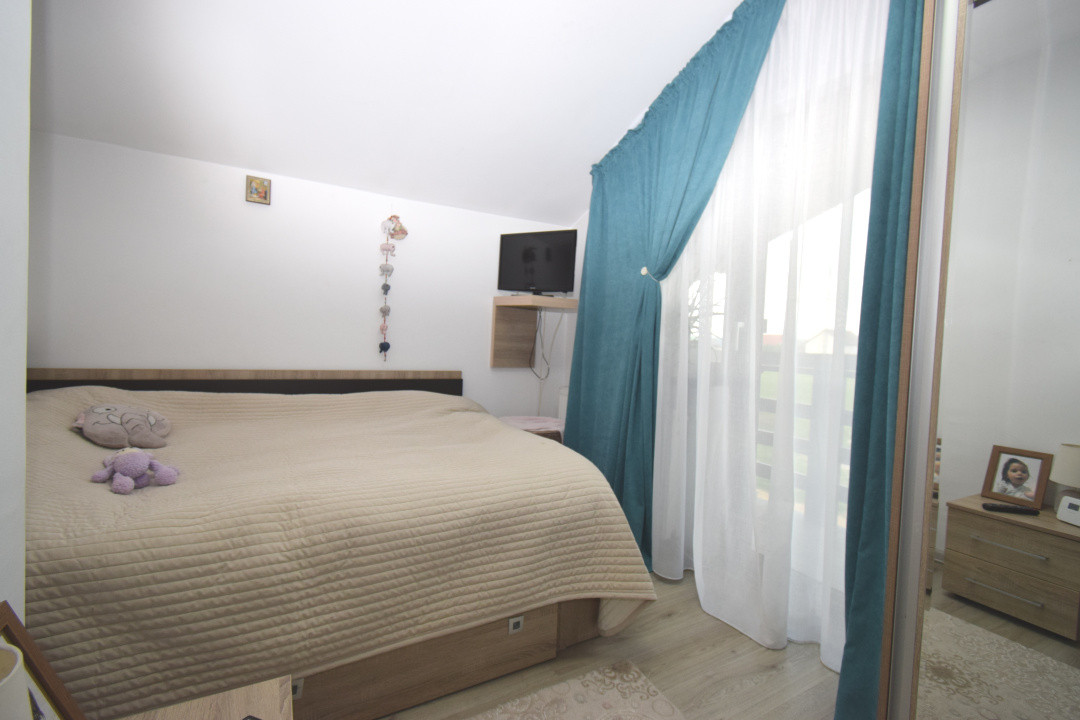 Casa Albesti mobilata si utilata,  deosebita, parter si mansarda