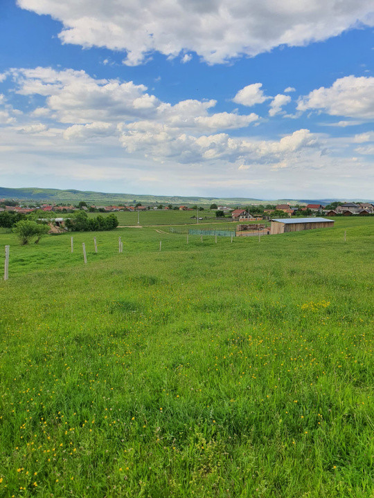 Teren cu peisaj spectaculos în Gura Râului – munte, aer curat, libertate