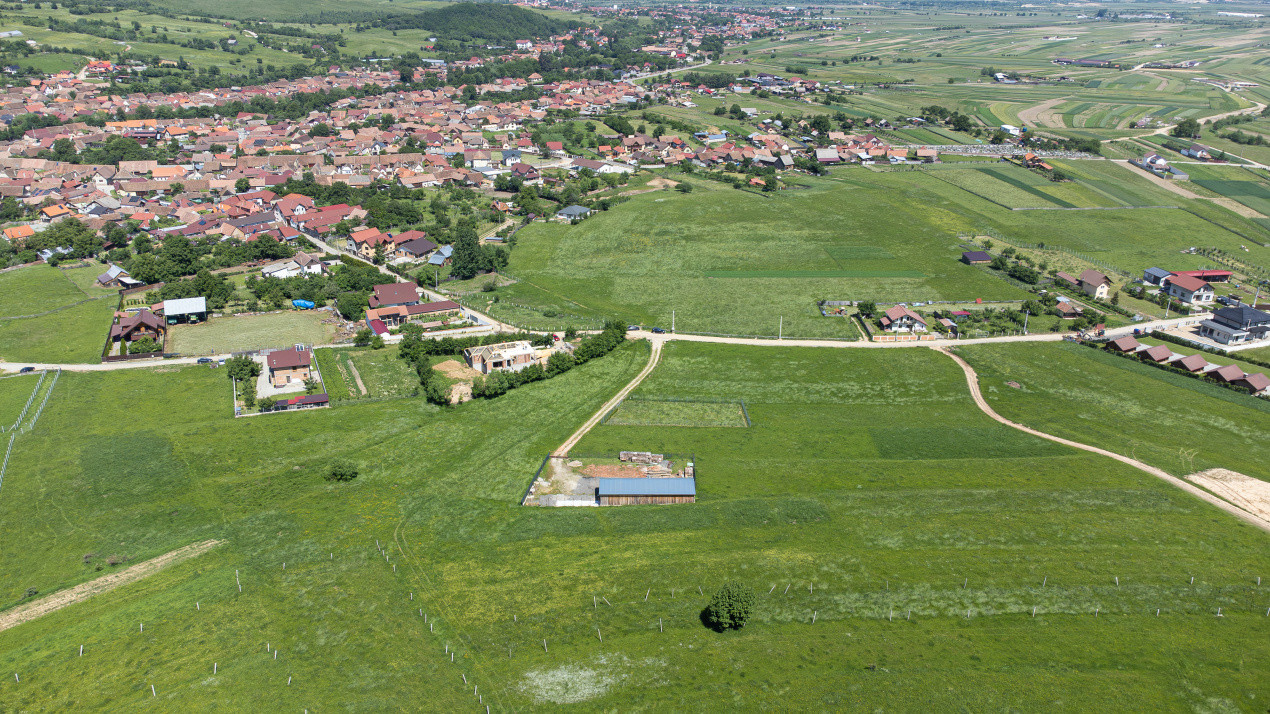 Teren cu peisaj spectaculos în Gura Râului – munte, aer curat, libertate