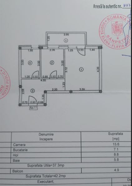 Garsoniera noua, pe 2 niveluri, 50mp utili – Sanpetru – 0% comision