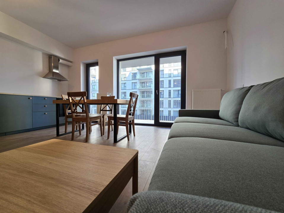 2 camere- mobilat si utilat SILK District