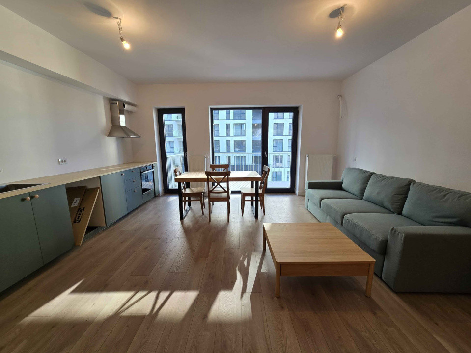 2 camere- mobilat si utilat SILK District
