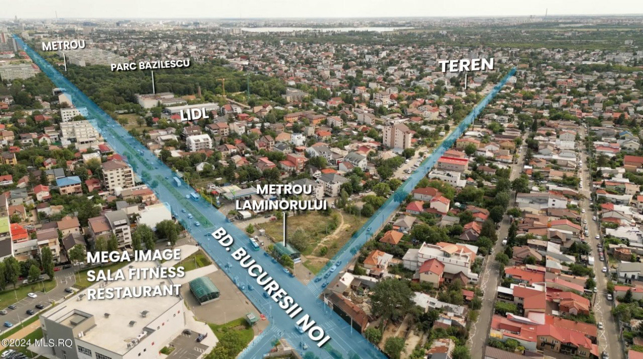 Teren in Bucureştii Noi