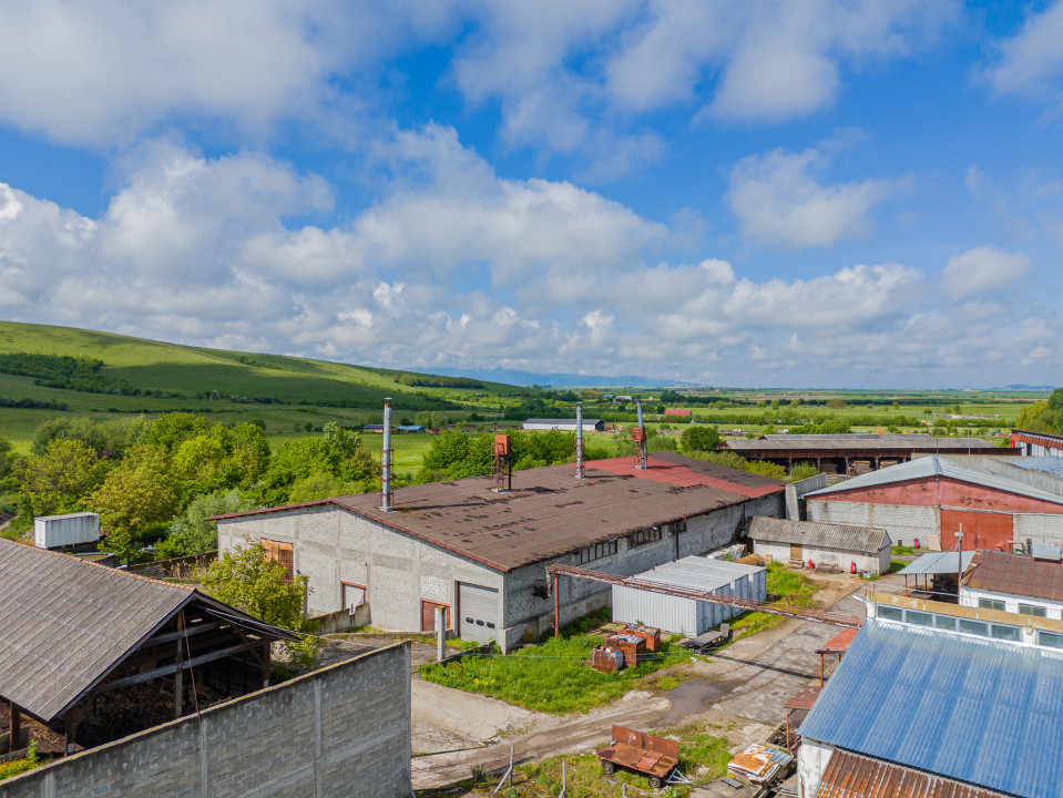 Parc hale industriale front stradal la DJ, 3,2 ha, Teliu, Brașov/Sfantu Gh. 