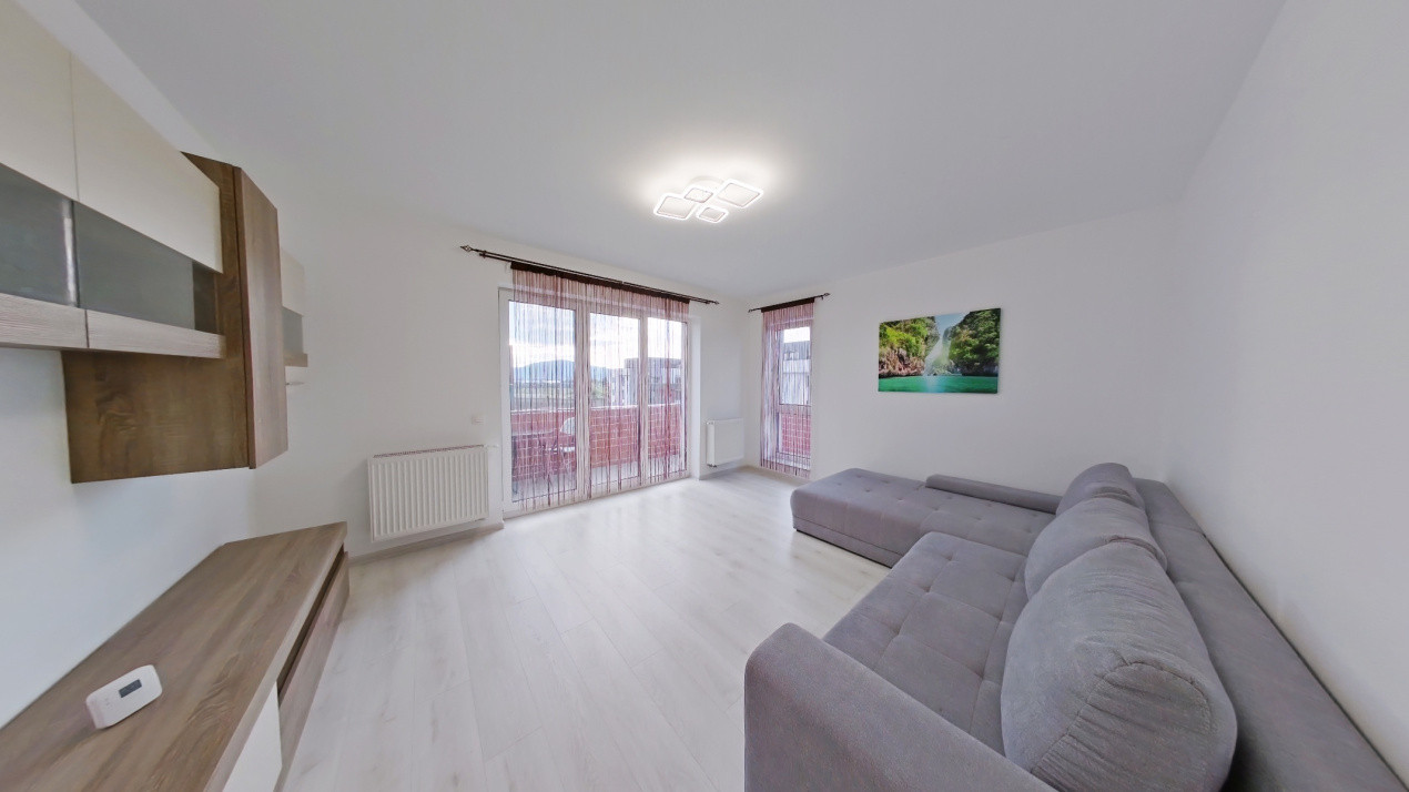 Apartament de închiriat, mobilat-utilat complet, 2,5 camere, Avantgarden, Brașov