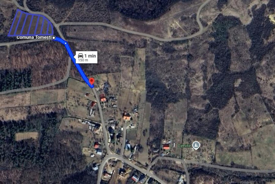 Teren de Vânzare – 10.042 mp, Tomesti
