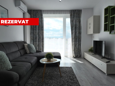 REZERVAT - Închiriere apartament cu 2 camere, modern și complet mobilat