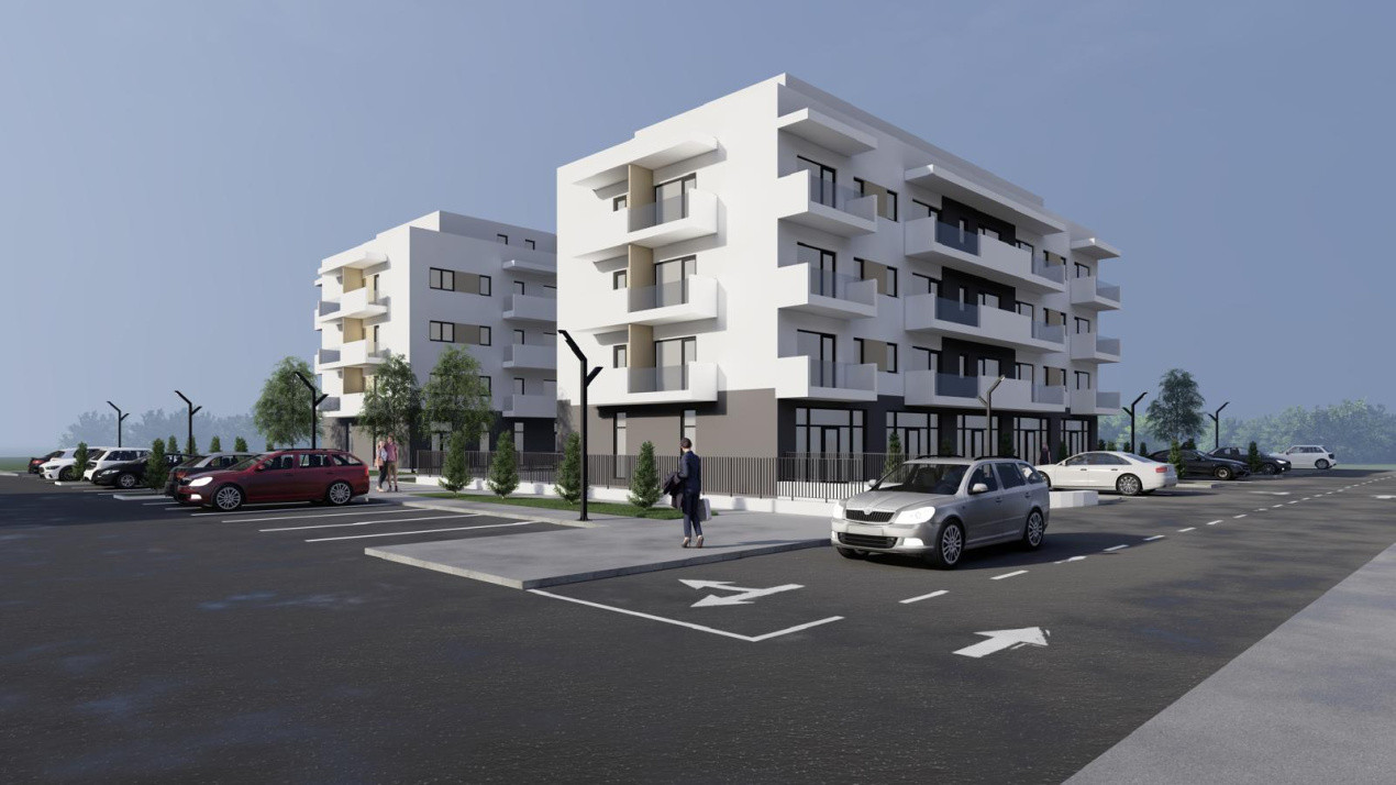 Apartament 2 camere 53mp cu parca inclusa zona Selgros