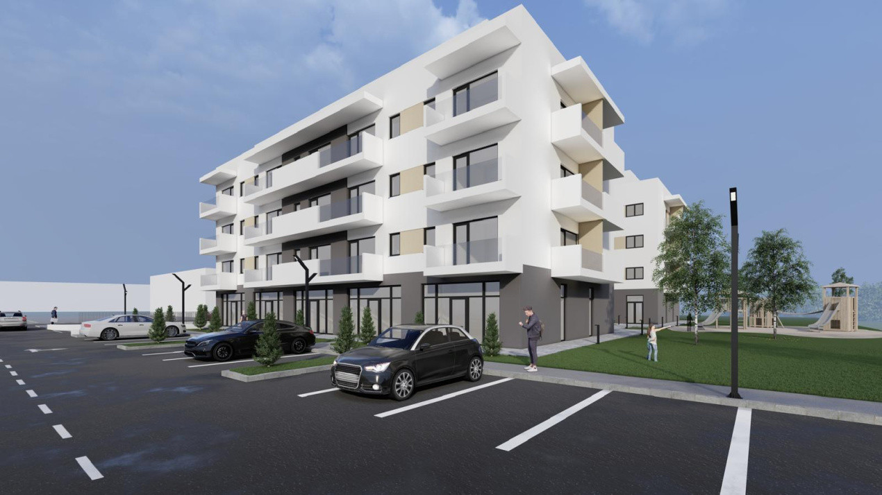 Apartament 2 camere 54mp cu 2 balcoane si parca inclusa zona Selgros