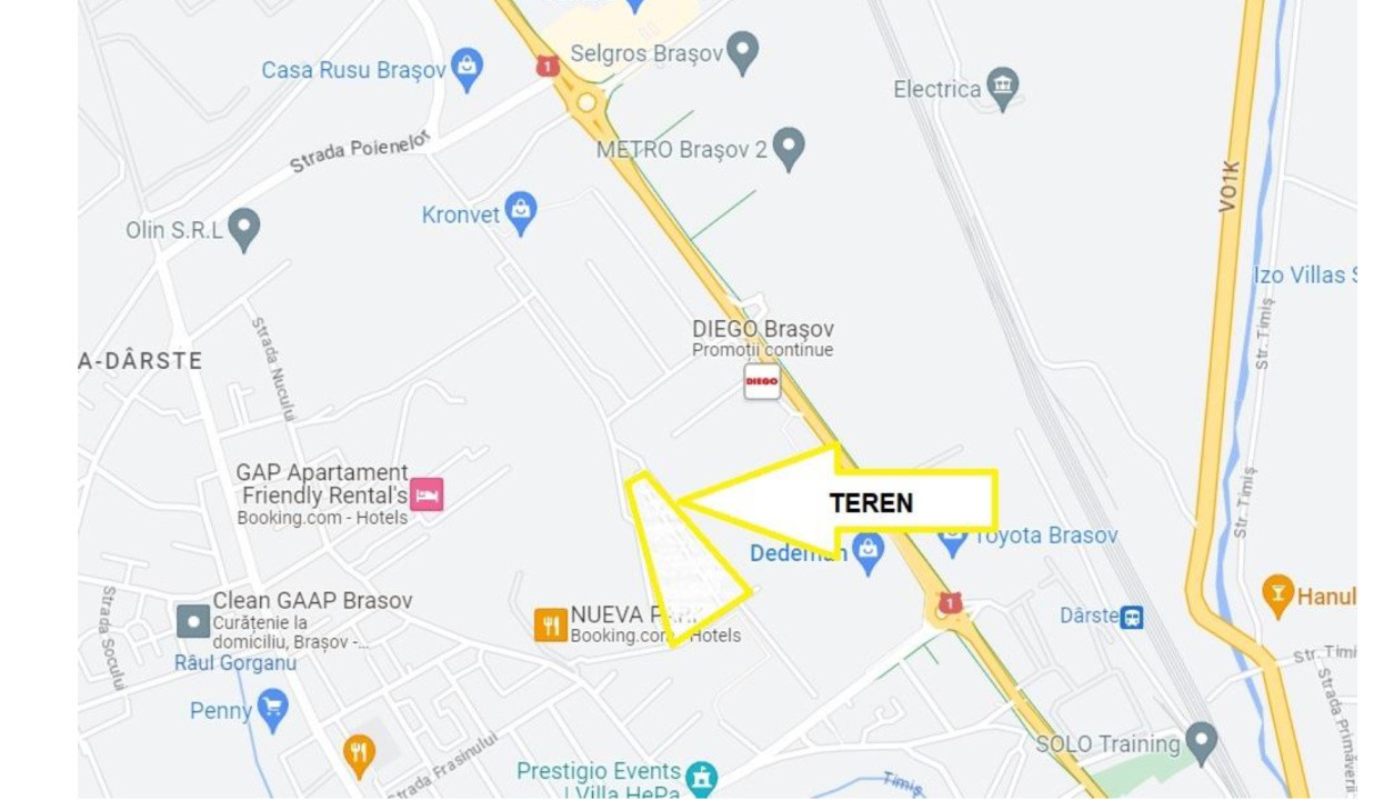 Teren Noua 13.500mp, P+10, comert+rezidential