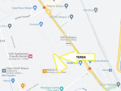 Teren Noua 13.500mp, P+10, comert+rezidential