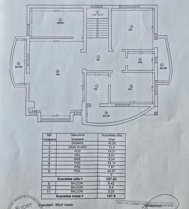 Vila Bucium, 600mp, 1133mp teren