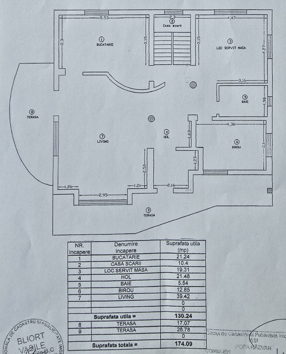 Vila Bucium, 600mp, 1133mp teren